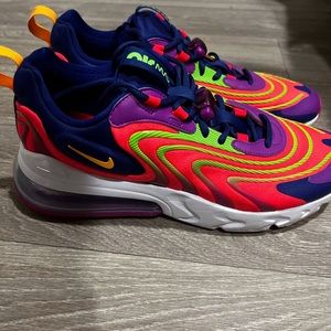 Cleaning son closet out. Slightly used Nike Air Max 270 React. Box included.